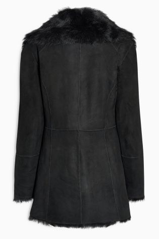 Black Sheepskin Jacket